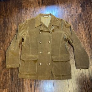 Vintage 90s LizSport Corduroy Blazer Jacket